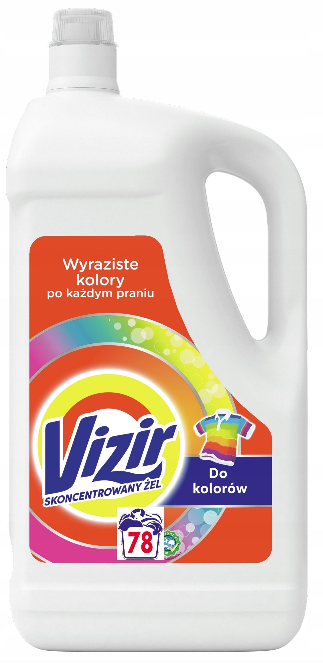 Produkt ARIEL Płyn do prania kolorowych ubrań VIZIR 3,9l 78 prań 000879