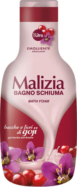 Produkt MALIZIA Płyny do kąpieli Płyn do kąpieli MALIZIA Kwiaty i Jagody Goji 1 l 023158