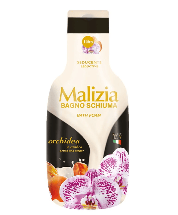 Produkt MALIZIA Płyny do kąpieli Płyn do kąpieli MALIZIA Orchid & Amber Orchidea i Bursztyn 1l 053176