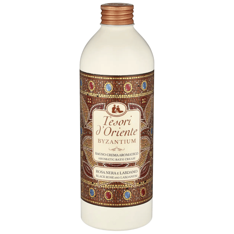 Produkt TESORI D'ORIENTE Płyny do kąpieli Płyn do kąpieli TESORI D'ORIENTE Mix 4x 500 ml + Mydło Gratis Z00989