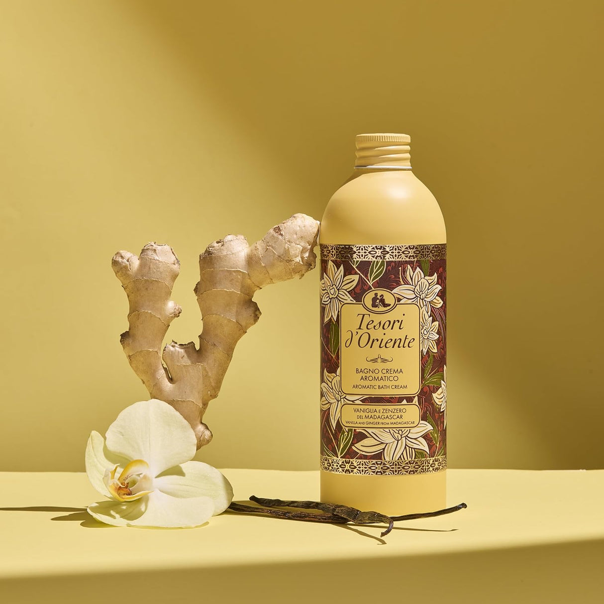 Produkt TESORI D'ORIENTE Płyny do kąpieli Płyn do kąpieli TESORI D'Oriente Vanilia E Zenzero 500ml 053131