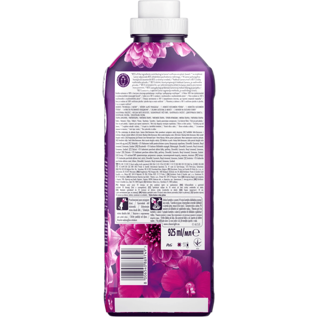 Produkt LENOR Płyny do płukania Płyn do płukania LENOR Floral Bouquet & Note of Musk 925ml 038386