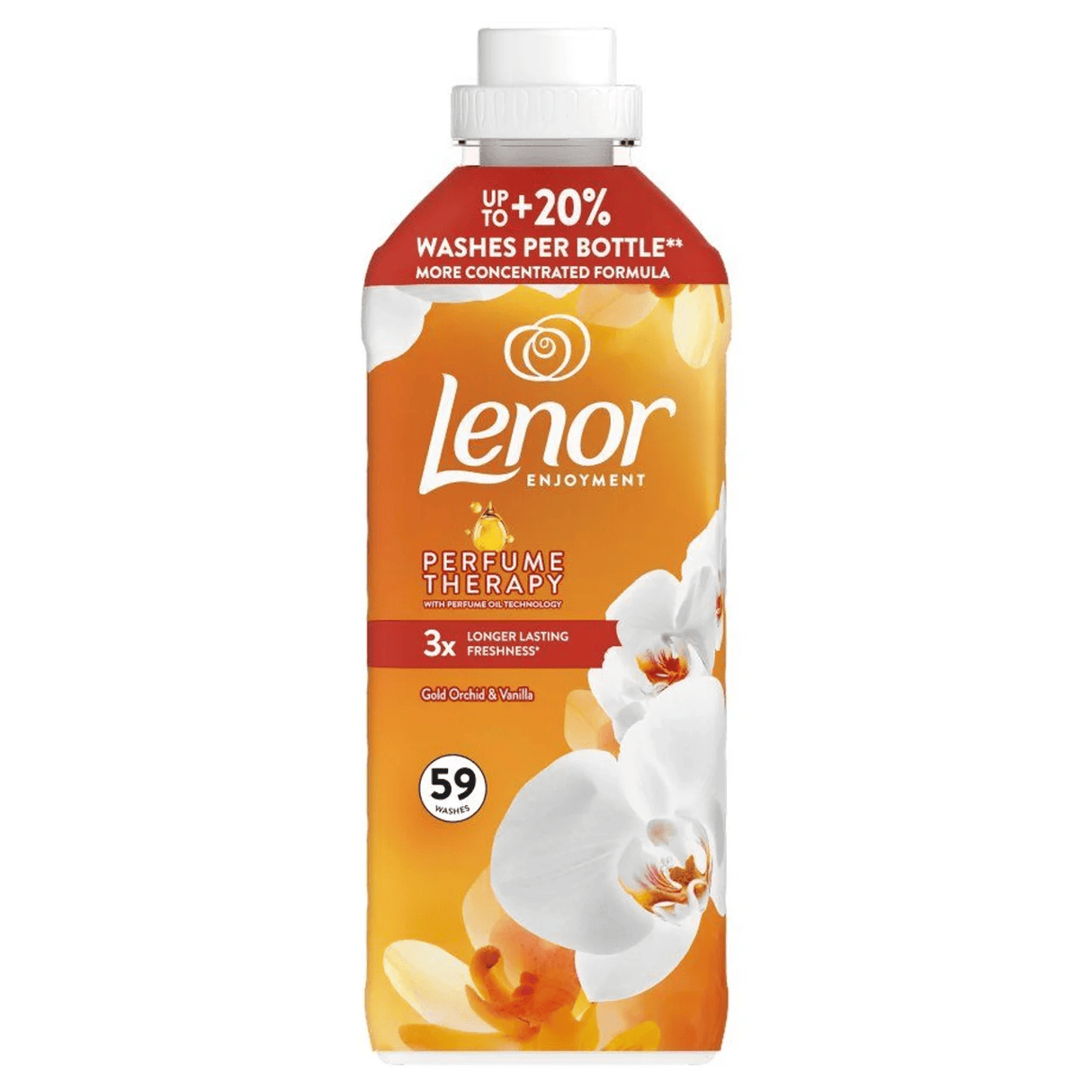 Produkt LENOR Płyny do płukania Płyn do płukania LENOR Gold Orchid & Vanilla 59 Prań 1,239l 004385