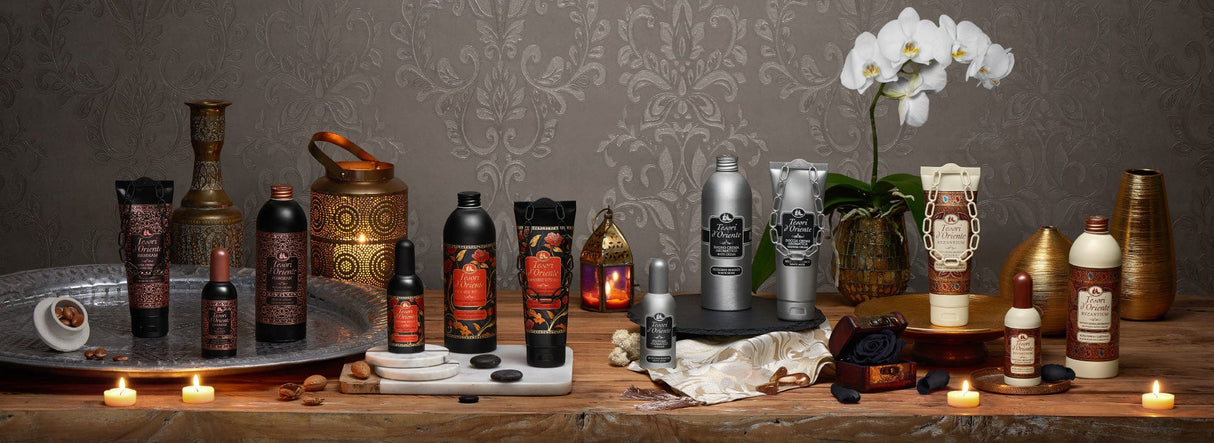 Produkt TESORI D'ORIENTE Płyny do płukania Płyn do płukania TESORI D'ORIENTE 38 płukań Mix 4x 760 ml Z00522