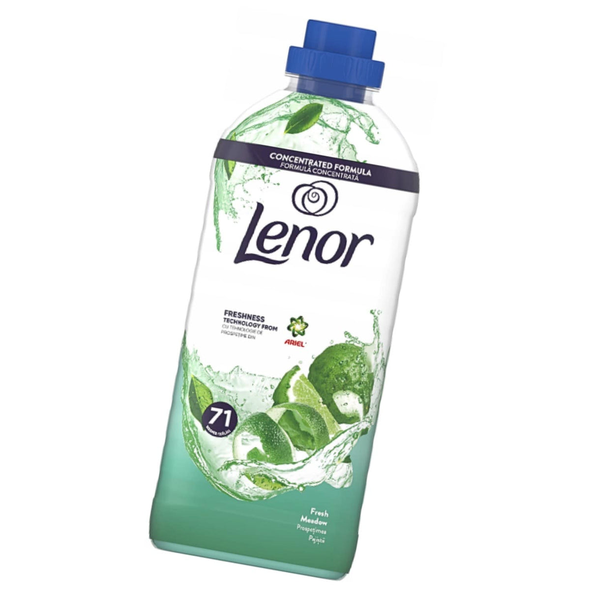 Produkt LENOR Płyny do płukania Płyn do płukania tkanin LENOR Fresh Meadow 71 prań 1,491l 006320
