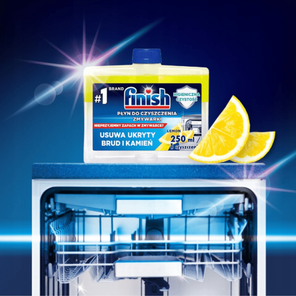 Produkt FINISH płyny do zmywarki 5x Płyn do czyszczenia zmywarki FINISH Lemon 250ml K_021231_5
