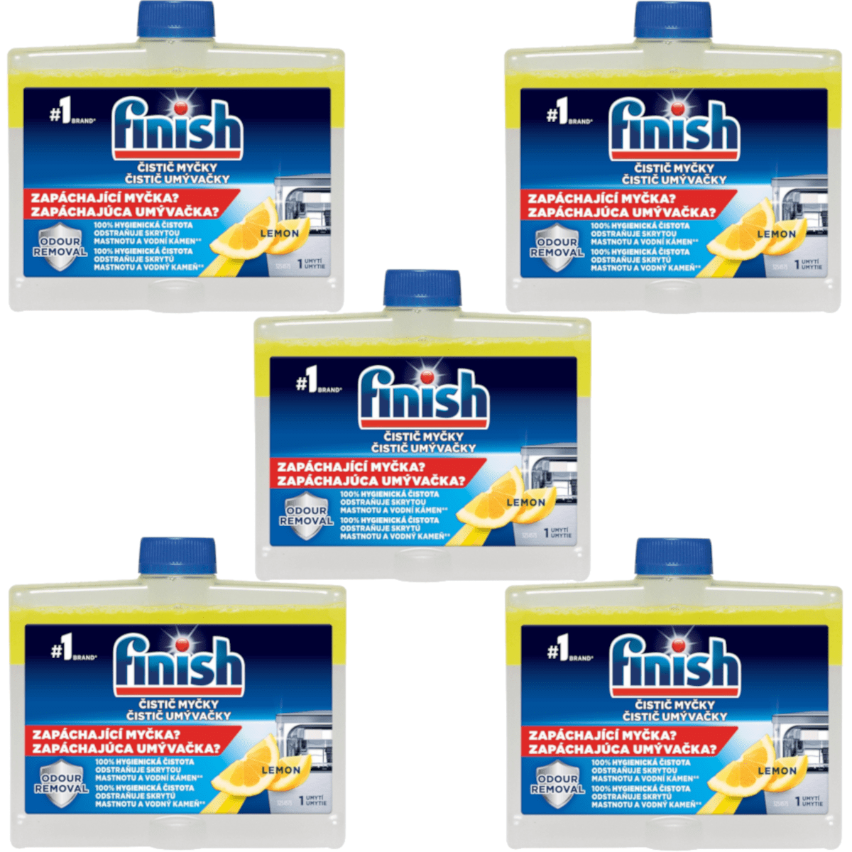 Produkt FINISH płyny do zmywarki 5x Płyn do czyszczenia zmywarki FINISH Lemon 250ml K_021231_5