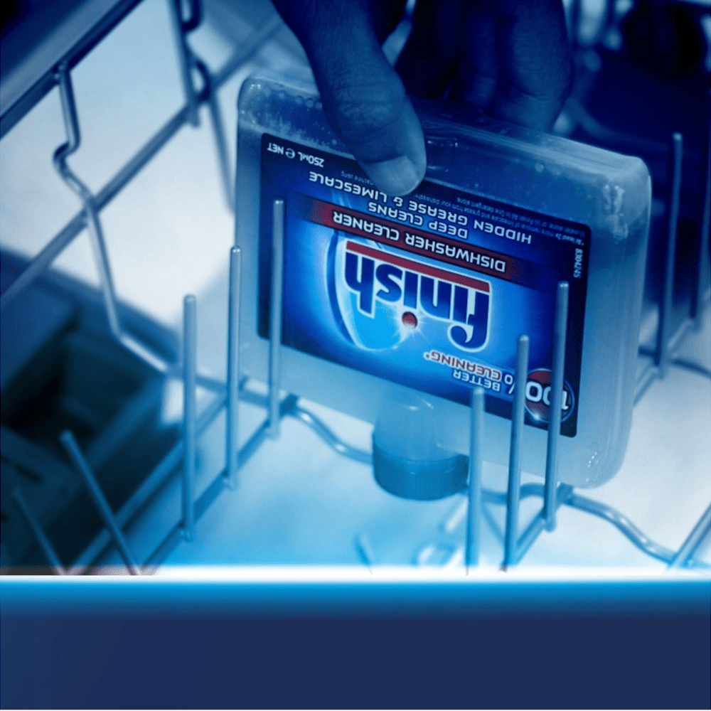 Produkt FINISH płyny do zmywarki Płyn do czyszczenia zmywark FINISH Lemon DUO Dishwasher Cleaner 2x250ml 021241