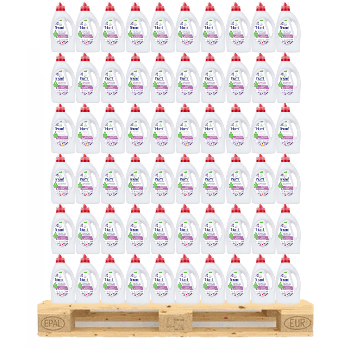 Produkt TRIUMF Płyny i żele do prania Płyn do prania TRIUMF Color koncentrat 25 prań 1 l Paleta 576 sztuk K_015191_576