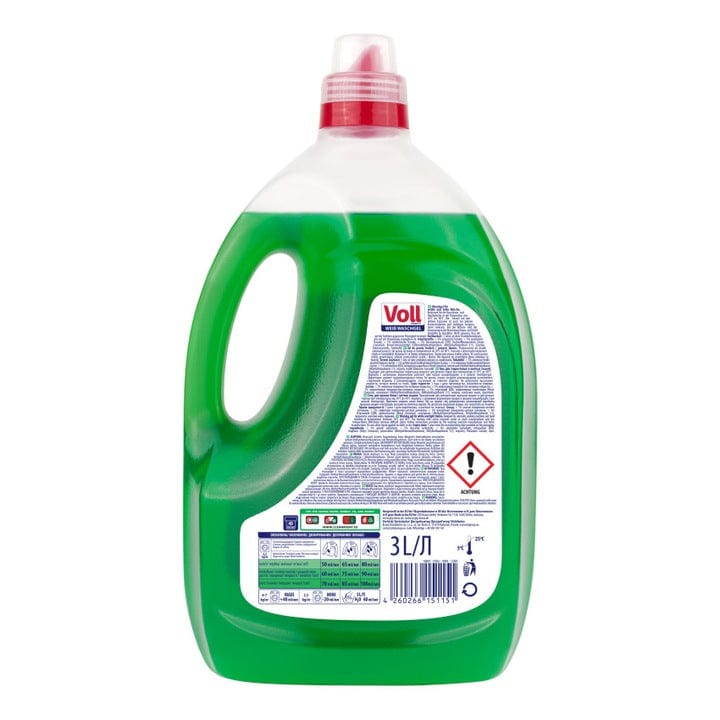Produkt VOLL Płyny i żele do prania VOLL Żel do prania do białego 40 Prań 3l 021712