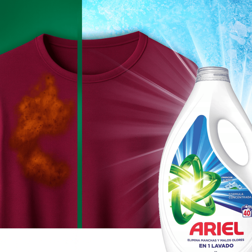 Produkt ARIEL Płyny i żele do prania Żel do prania ARIEL Alpine Fresh 40 prań 2 l 003971