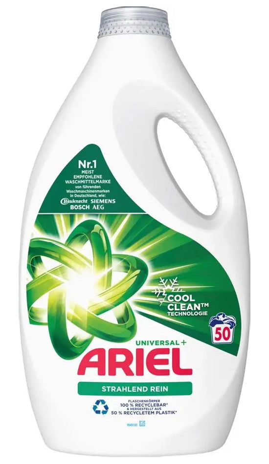 Produkt ARIEL Płyny i żele do prania Żel do prania ARIEL Universal+ do białego 50 prań 2,5l 004195