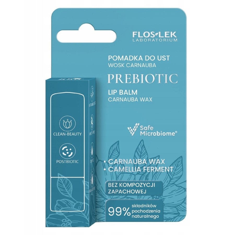 Produkt FLOSLEK Pomadki Pomadka do ust prebiotyczna FLOSLEK Wosk carnauba 4g 002157