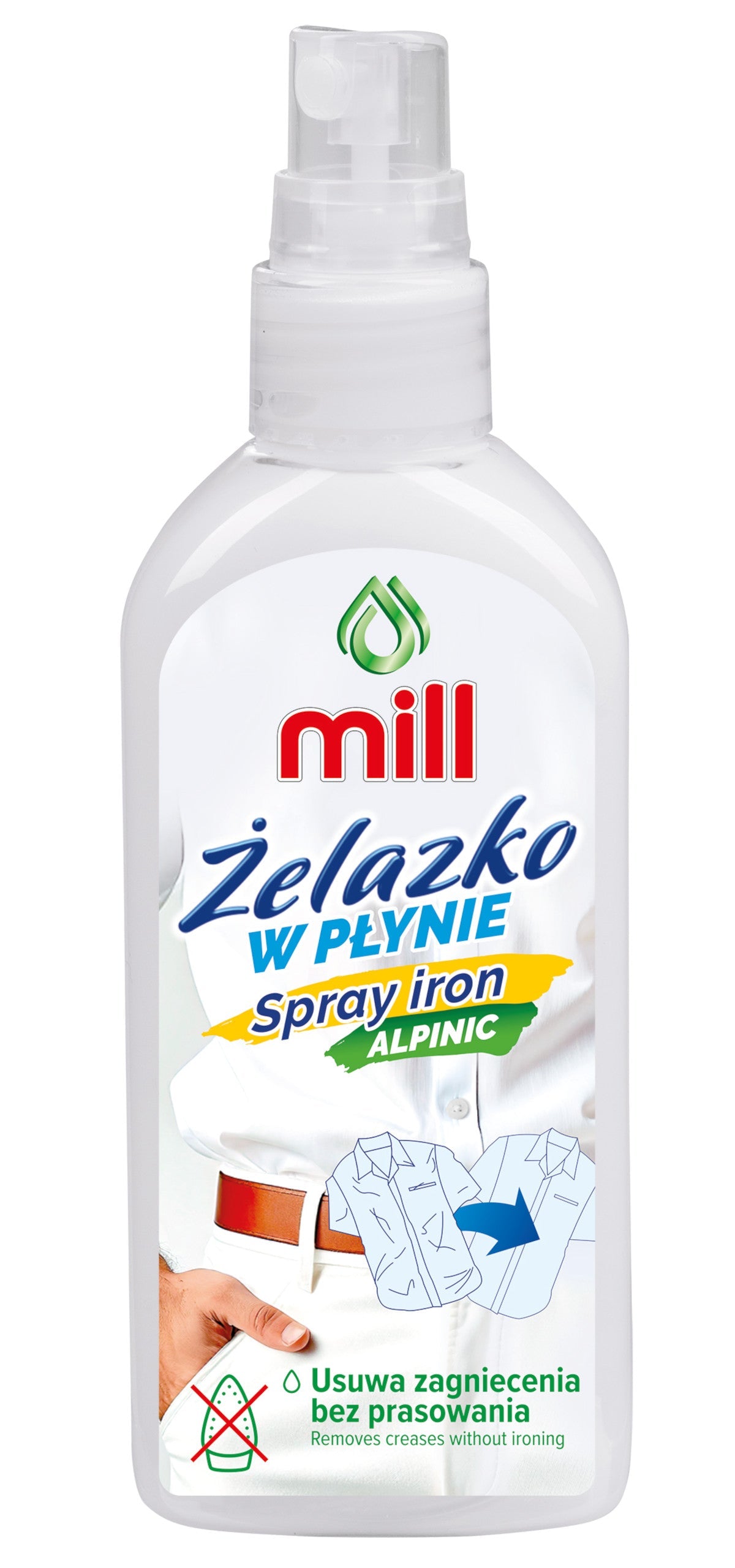Produkt MILL Pozostałe do prania Żelazko w płynie MILL Alpinic spray 100ml 004396