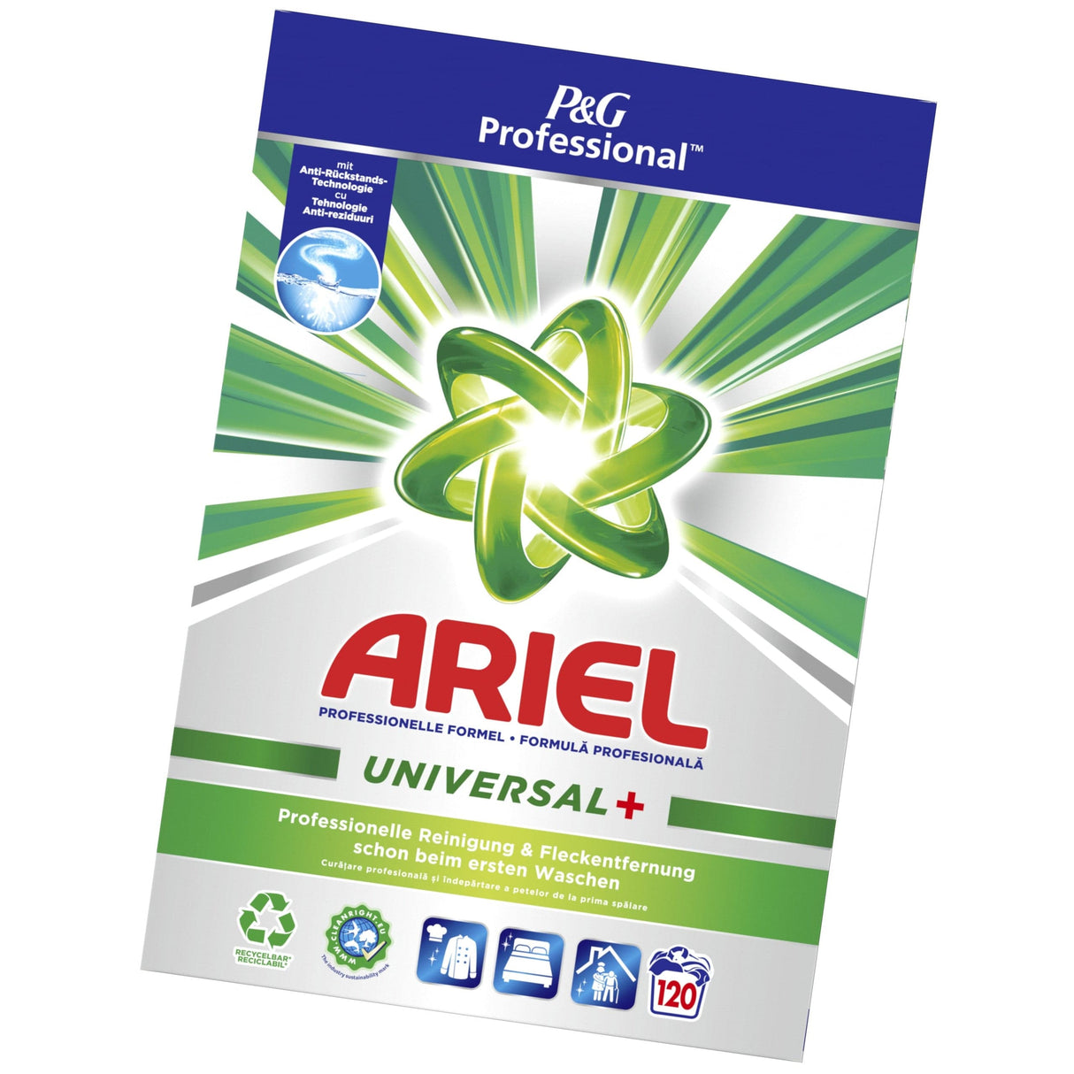 Produkt ARIEL Proszek do prania ARIEL Professional Universal 120 prań 7,2kg 003932