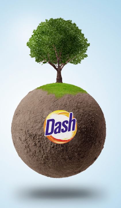 Produkt DASH Proszek do prania DASH Color Frische 110 prań 5,5 kg 004740