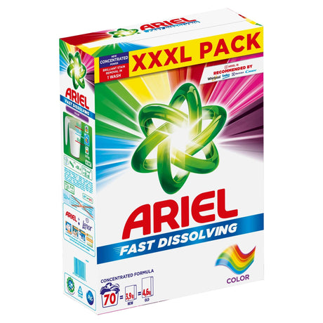Produkt ARIEL Proszek do prania kolorowych ARIEL Fast Dissolving 70 prań 3,85 kg 037458