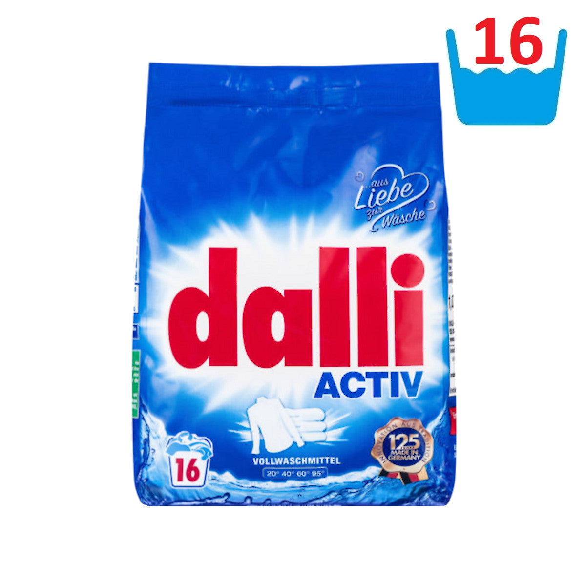 Produkt DALLI Proszki do prania Proszek do prania DALLI Kolor białe 2x 1,04 kg Z00505