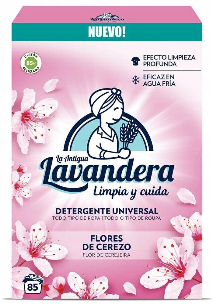 Produkt LAVANDERA Proszki do prania Proszek do prania LAVANDERA Flores de Cerezo Kwiat Wiśni 4,675kg 052710