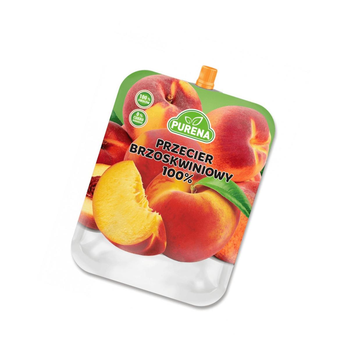 Produkt PURENA Przecier brzoskwiniowy 100% PURENA Mus owocowy 1 kg 003320