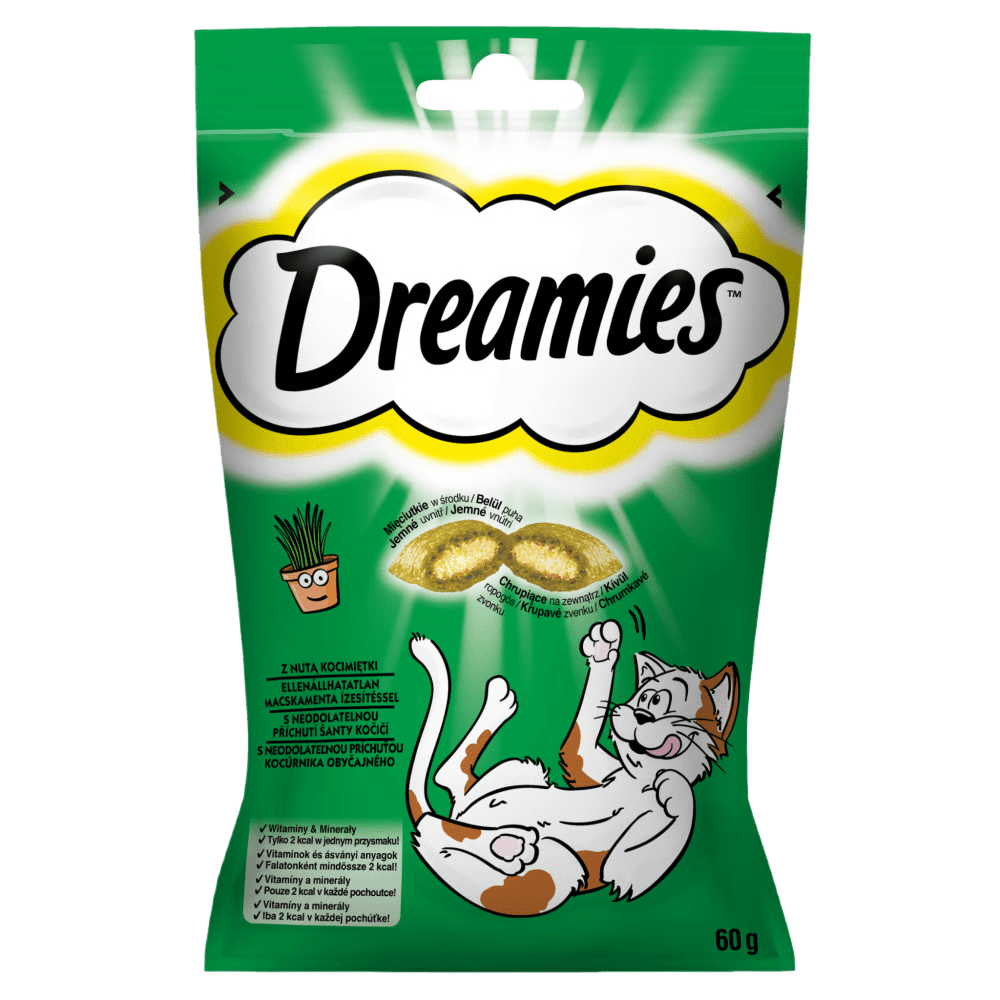 Produkt DREAMIES Przysmak dla kota DREAMIES z nutą Kocimiętki 60g 003300