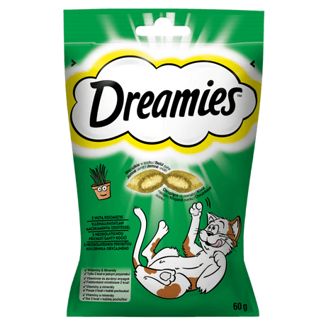 Produkt DREAMIES Przysmak dla kota DREAMIES z nutą Kocimiętki 60g 003300