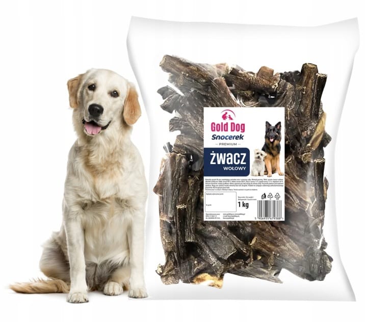 Produkt WHISKAS Przysmaki dla psa GOLD DOG Snocerek Premium Żwacz wołowy 1 kg 005658