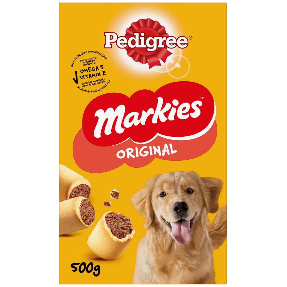 Produkt PEDIGREE Przysmaki dla psa PEDIGREE Markies ciasteczka 500g 003307