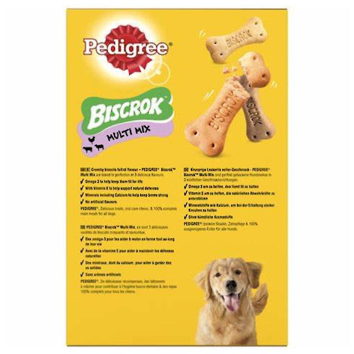 Produkt PEDIGREE Przysmaki dla psa PEDIGREE Multi Biscrok ciasteczka 500g 010037