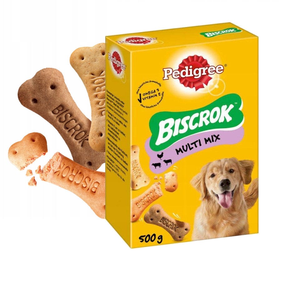 Produkt PEDIGREE Przysmaki dla psa PEDIGREE Multi Biscrok ciasteczka 500g 010037