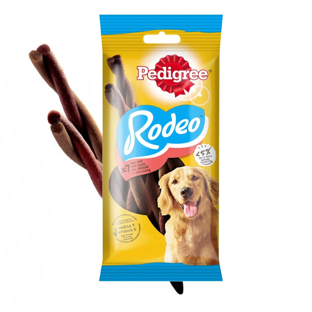 Produkt PEDIGREE Przysmaki dla psa PEDIGREE Rodeo wołowina 123g 010033