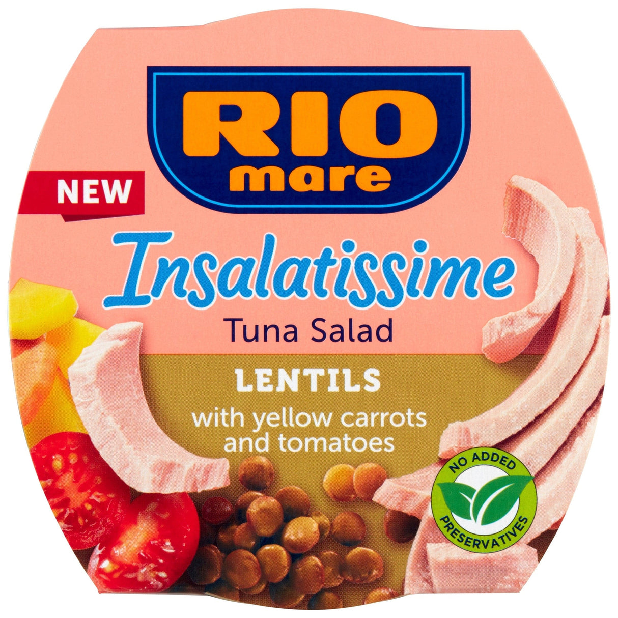 Produkt Rio Mare Sałatka z soczewicą i tuńczykiem RIO MARE puszka 160g 004992