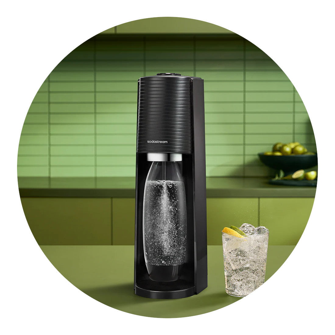 Produkt SodaStream Saturatory Saturator SODASTREAM Terra Black + 1 nabój i 2 butelki 002753