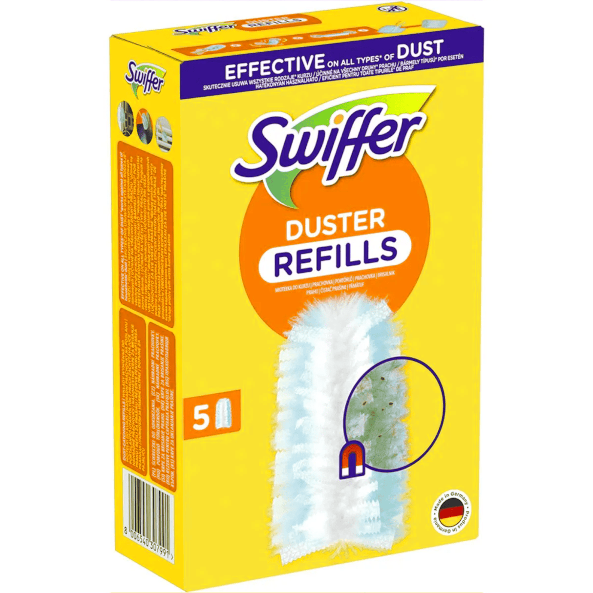 Produkt SWIFFER Ścierki i ściereczki Zapas do miotełki do kurzu SWIFFER 5szt 003406