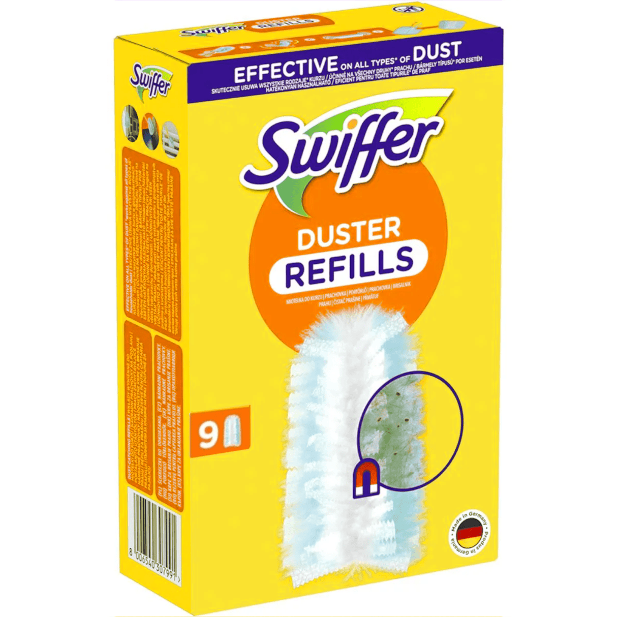 Produkt SWIFFER Ścierki i ściereczki Zapas do miotełki do kurzu SWIFFER 9szt 003467