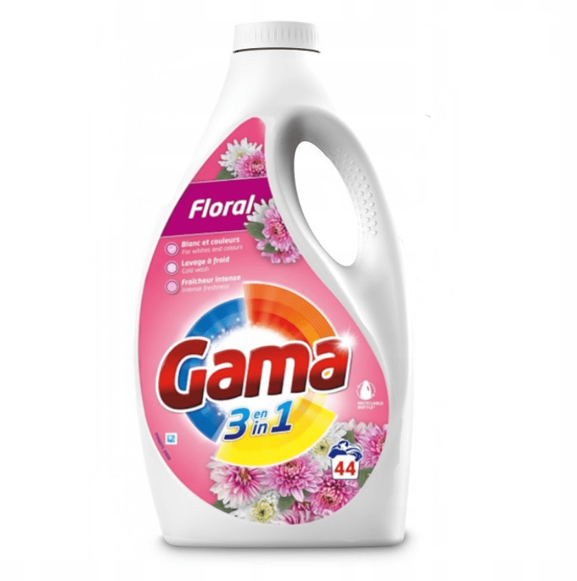 Produkt GAMA Skoncentrowany Żel do prania GAMA Floral uniwersalny 44 prania 1,98l 052633