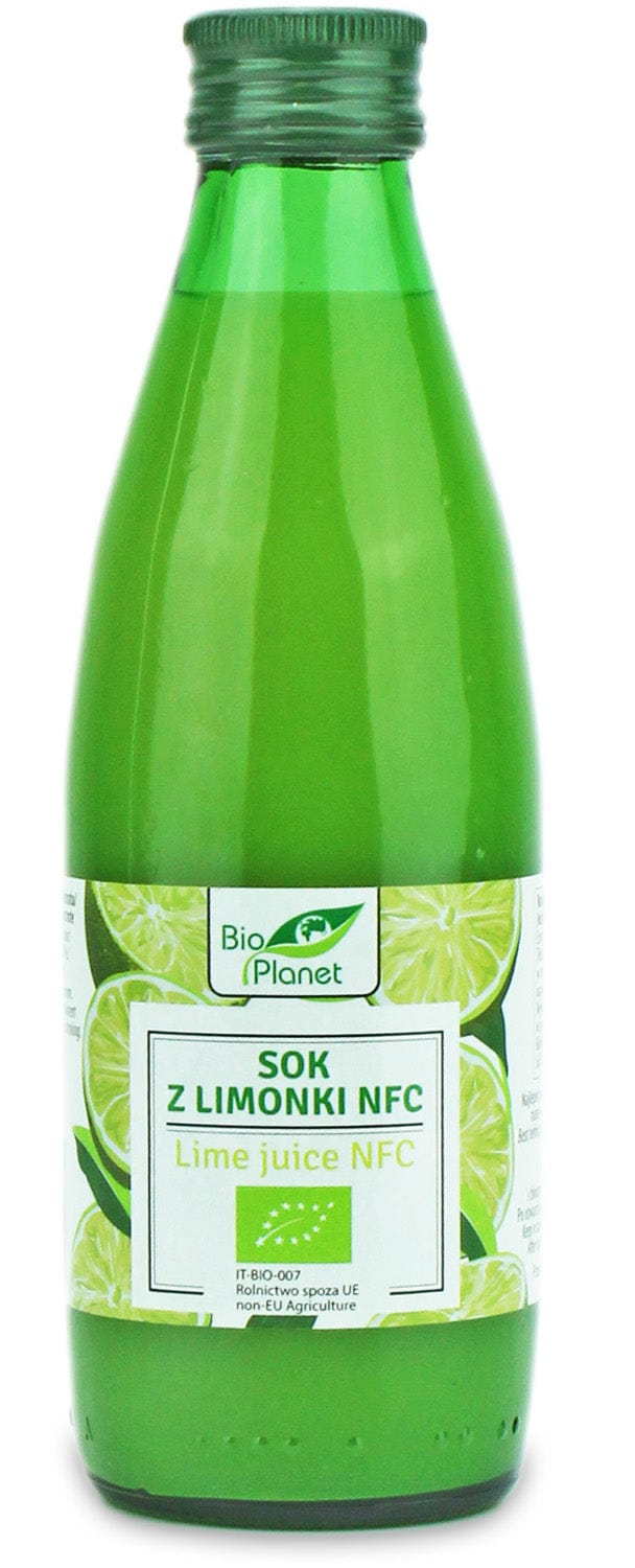 Produkt BIO PLANET - seria SOKI I ZAKWASY SOK Z LIMONKI NFC 100 % BIO 250 ml - BIO PLANET 5907738155949