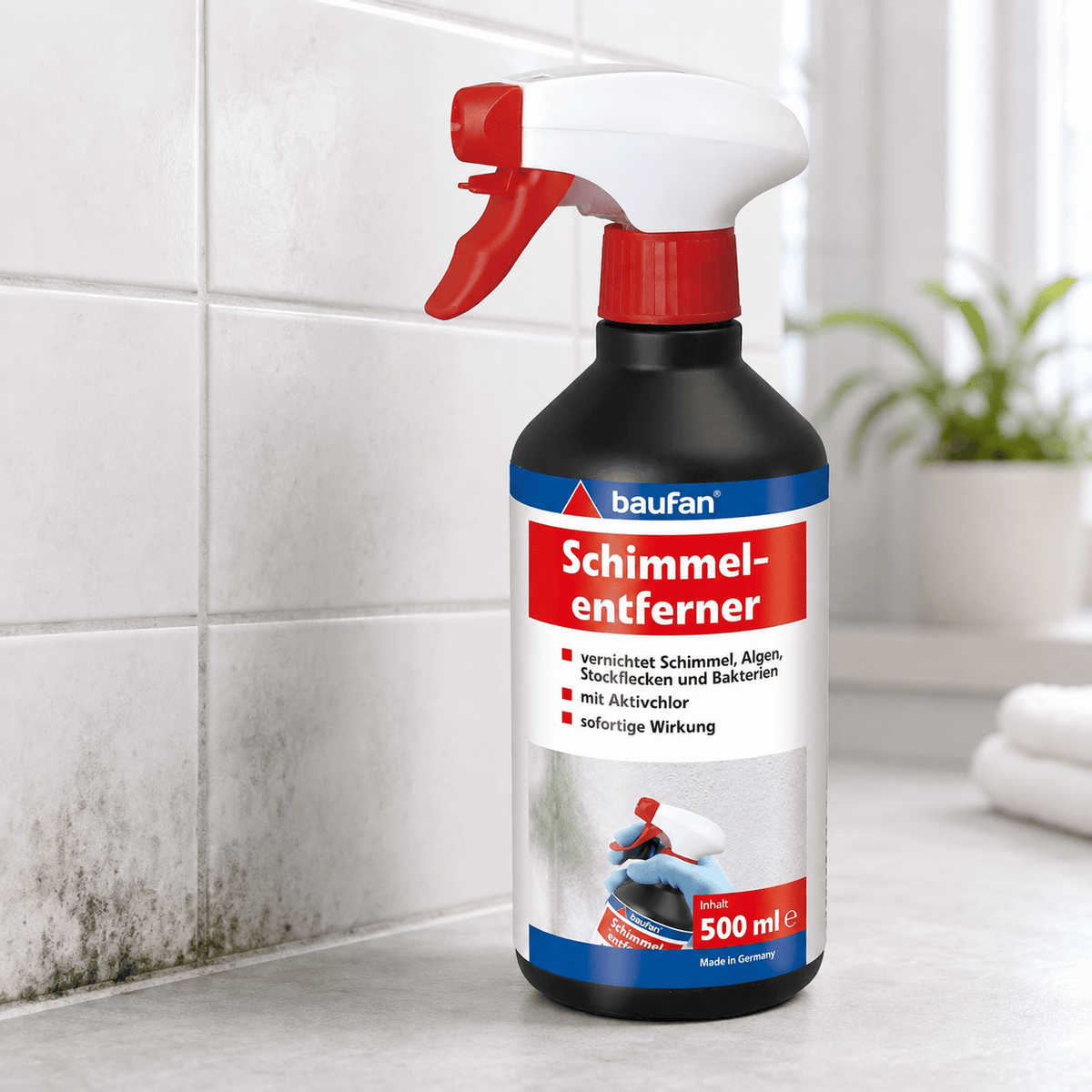 Produkt BAUFAN Środek do usuwania pleśni z aktywnym chlorem BAUFAN Mold Remover with Chlorine 500ml 006144
