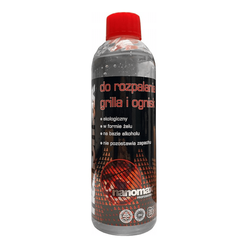 Produkt NANOMAX Środki do Grilla Płyn do rozpalania grilla i ogniska NANOMAX Professional 500ml 052697