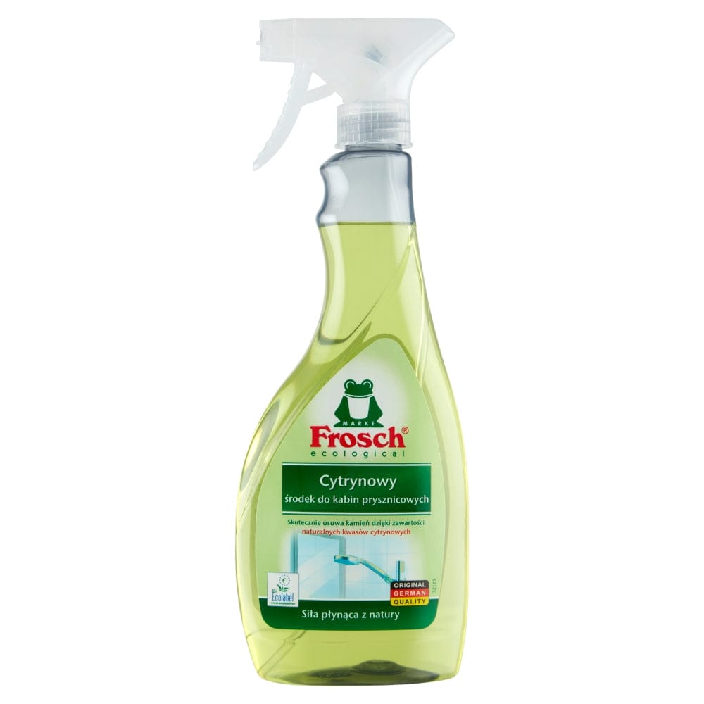 Produkt FROSCH Środki do Kabin Prysznicowych Płyn do kabin prysznicowych FROSCH Ecological Cytryna 500ml 019853