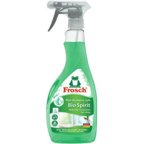 Produkt FROSCH Środki do szyb Płyn do mycia szyb i luster FROSCH Bez smug Spray 500ml 052436
