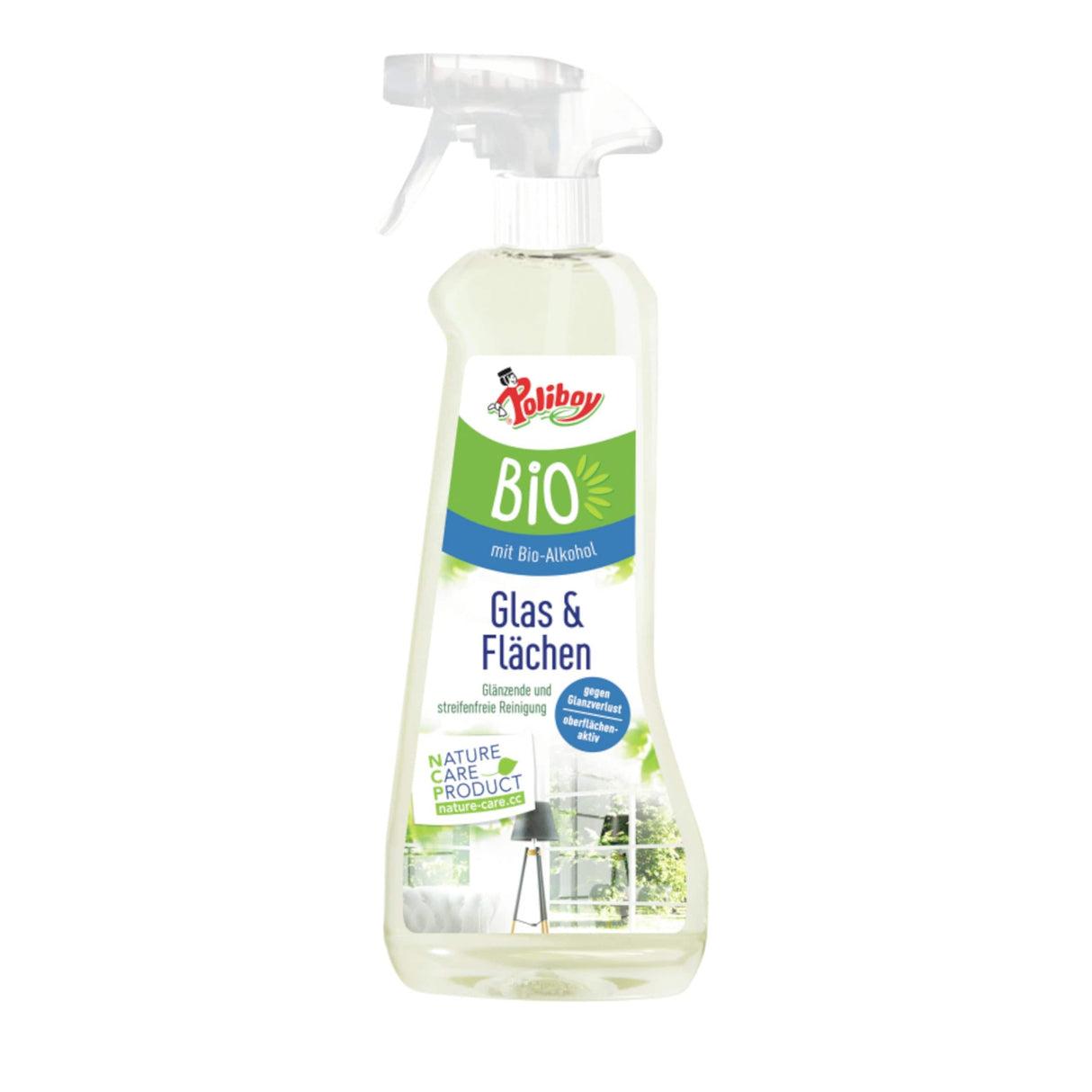 Produkt POLIBOY Środki do szyb Rozpylacz do czyszczenia szkła POLIBOY BIO Glas&Flaechen 500 ml 023938