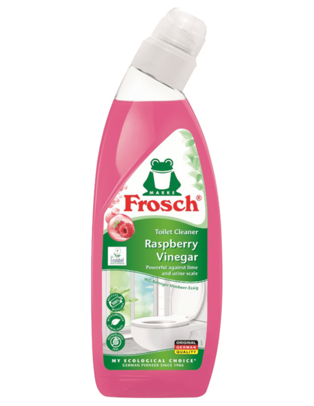 Produkt FROSCH Środki do toalet Płyn do WC FROSCH Toilet Bowl Cleaner Raspberry z Octem malinowym 750 ml 001943
