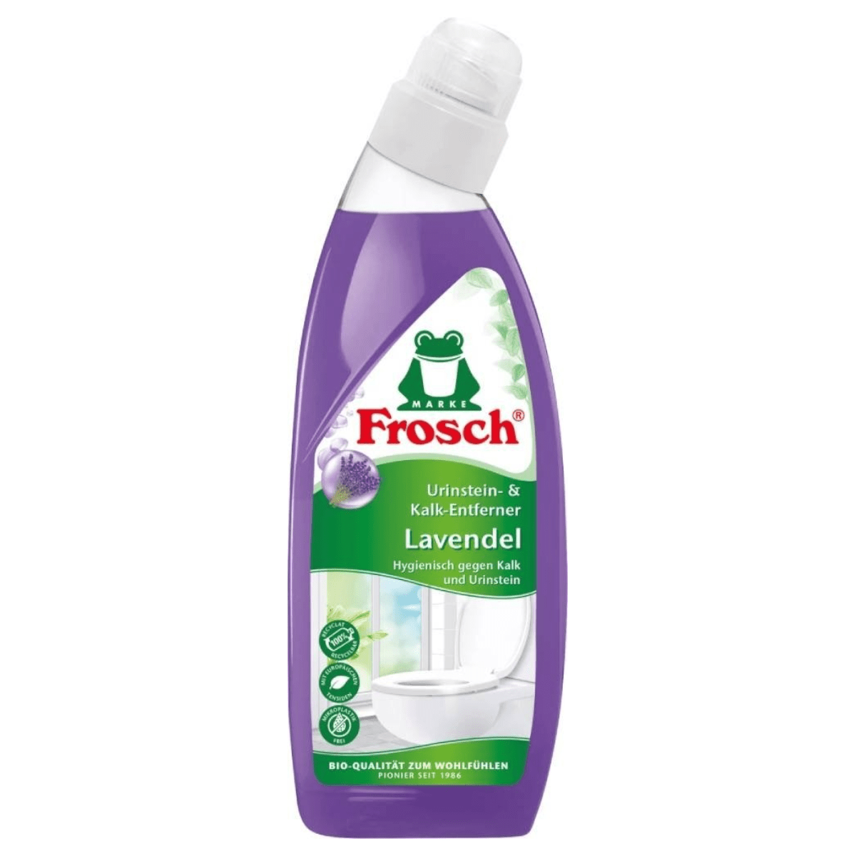 Produkt FROSCH Środki do toalet Środek do usuwania kamienia i zacieków FROSCH Lavendel 750ml 036459
