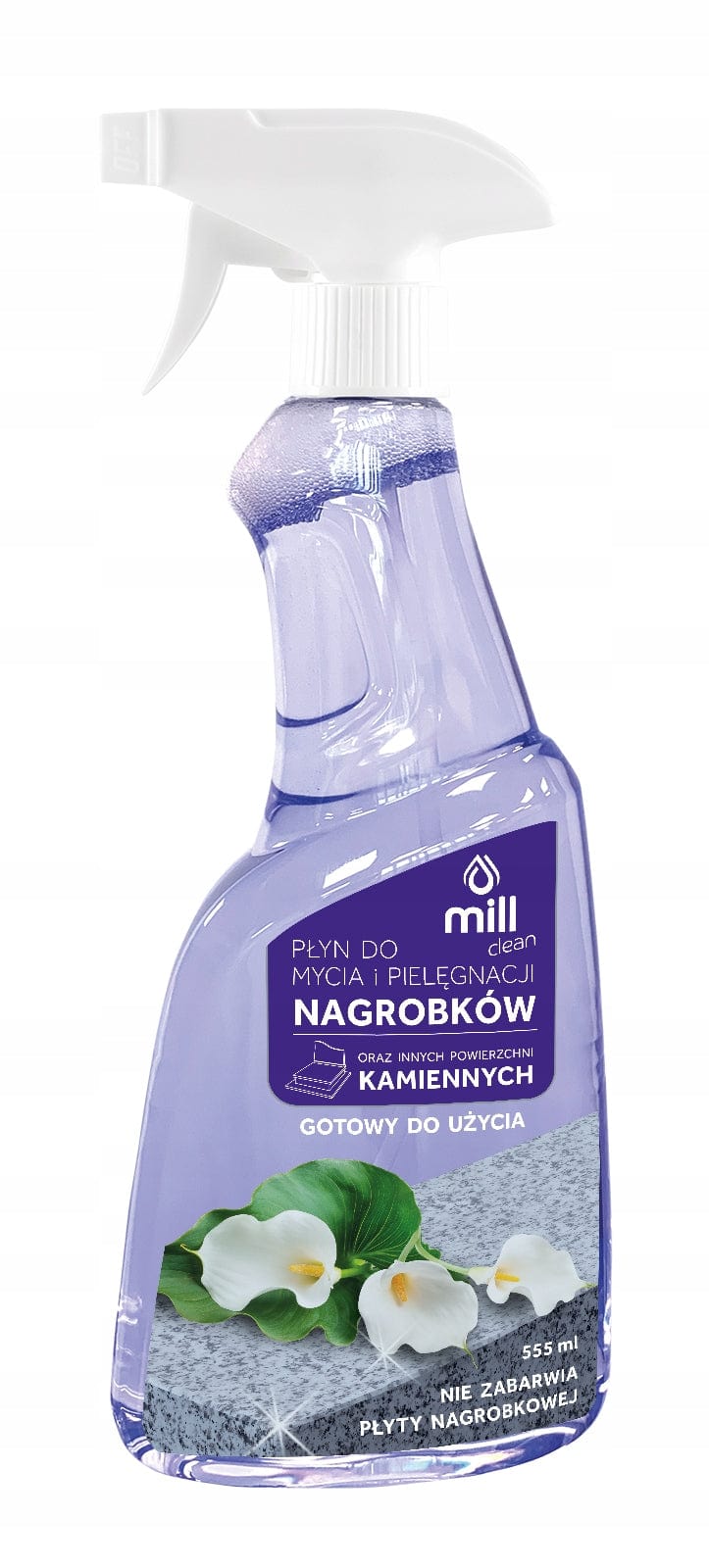 Produkt MILL Środki specjalistyczne MILL Płyn do mycia nagrobków i powierzchni kamiennych 555ml 002044