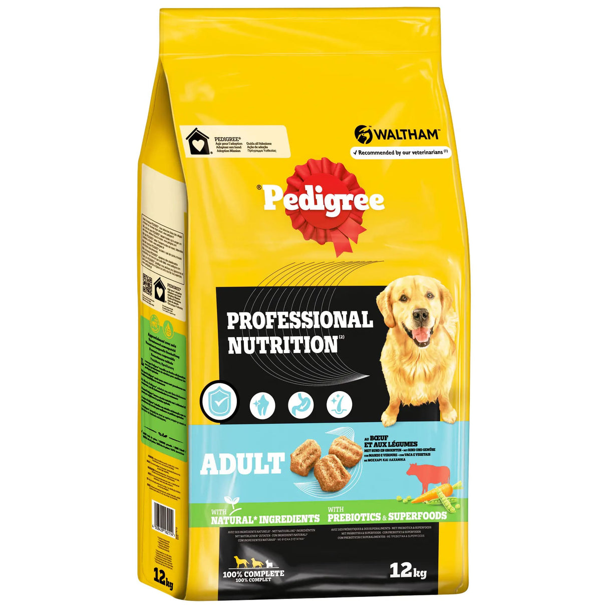 Produkt PEDIGREE Sucha karma dla psa Karma sucha dla psa PEDIGREE Professional Nutrition Wołowina 12kg 005640