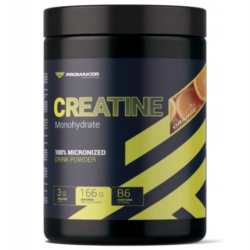 Produkt PROMAKER Suplement diety PROMAKER Kreatyna Pomarańcza 500g 006041