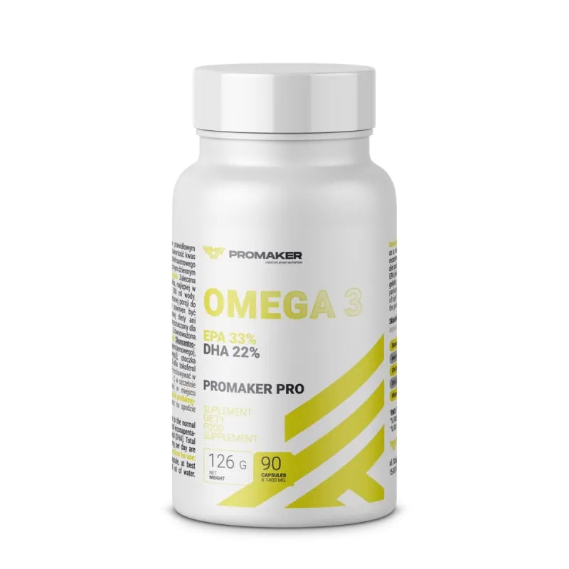 Produkt PROMAKER Suplement diety PROMAKER Omega 3 EPA DHA 120 szt 005868