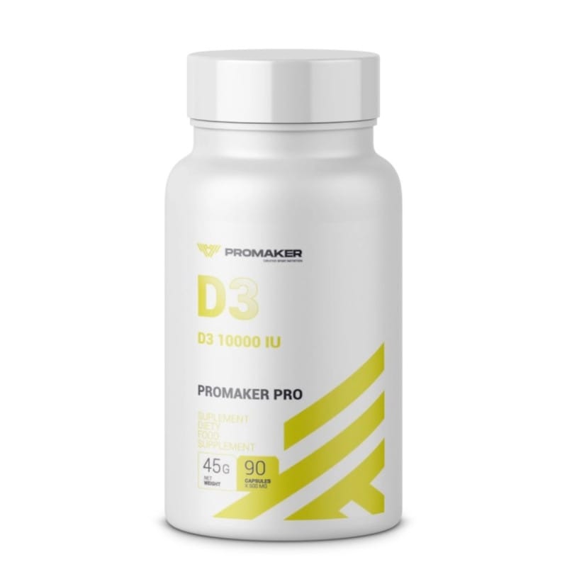 Produkt PROMAKER Suplement diety PROMAKER VIT D3 10000ui 90szt 005870
