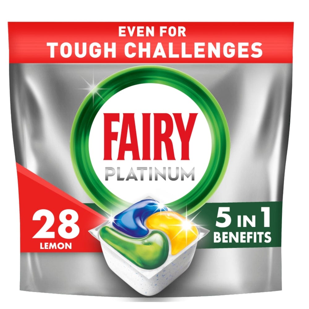 Produkt FAIRY Tabletki i kapsułki do zmywarki Kapsułki do zmywarki FAIRY Platinum Lemon 140szt 052729